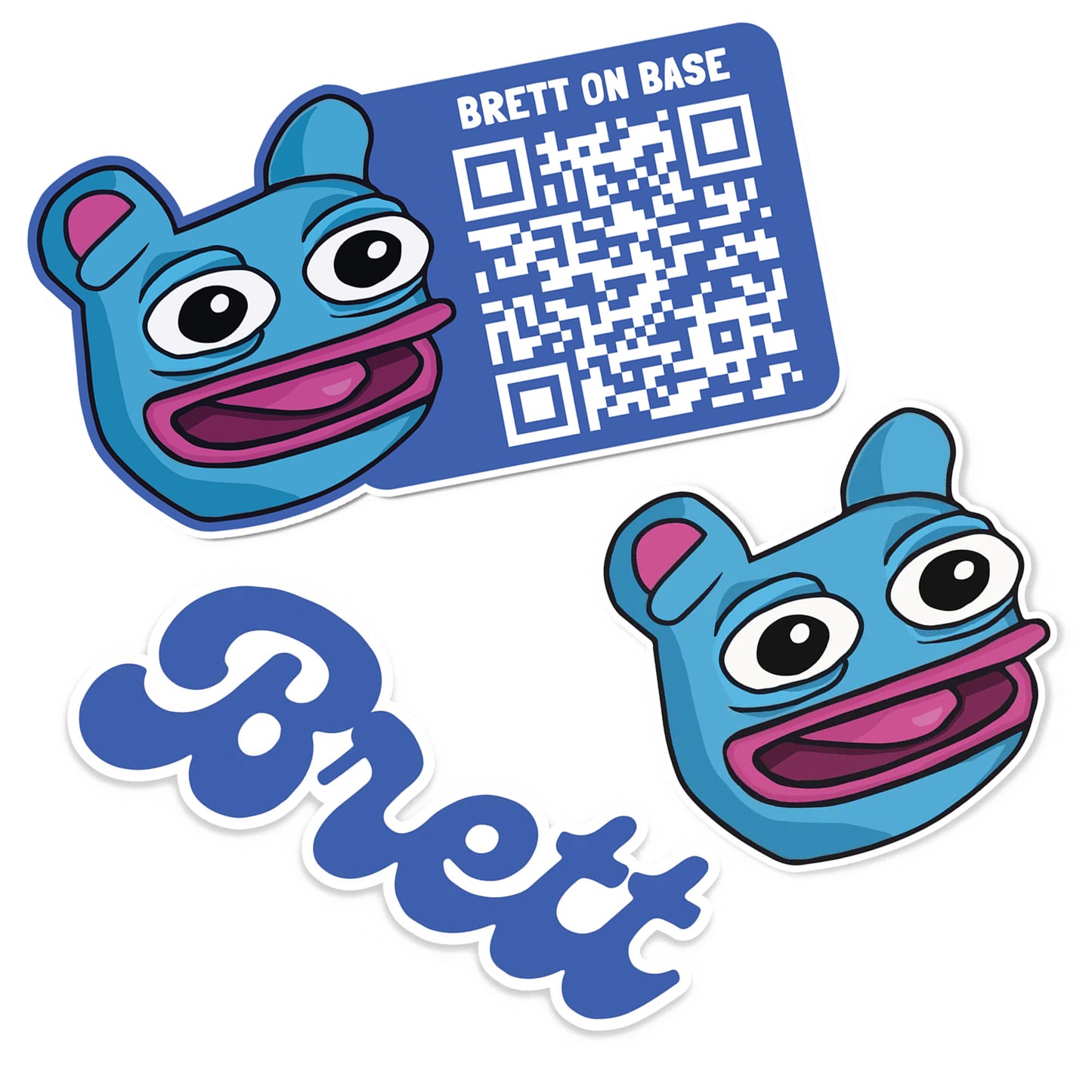 Brett 3-Sticker Bundle