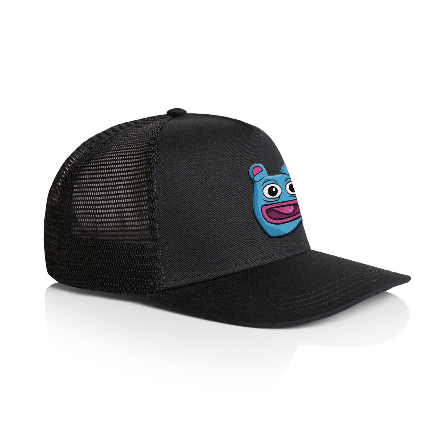 Brett Logo Trucker Hat - Black