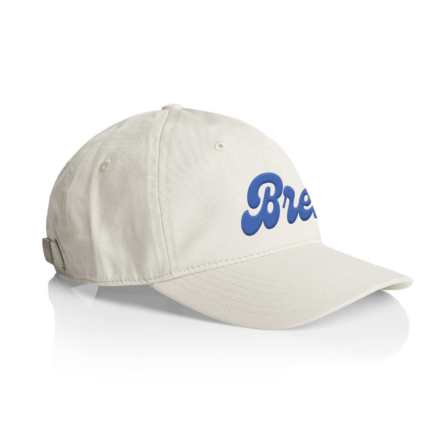 Brett Text Logo Hat - Ivory