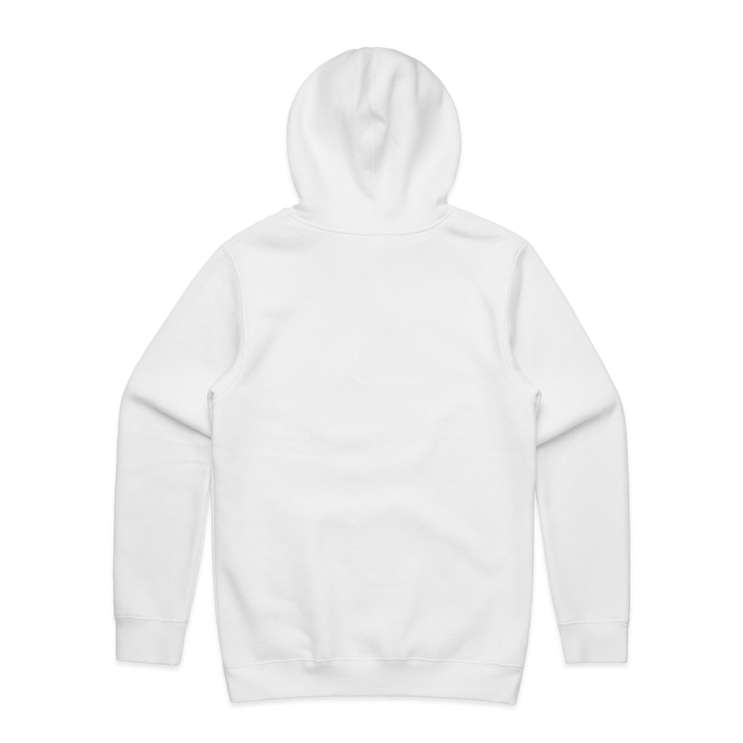 Brett Text Logo Hoodie - White