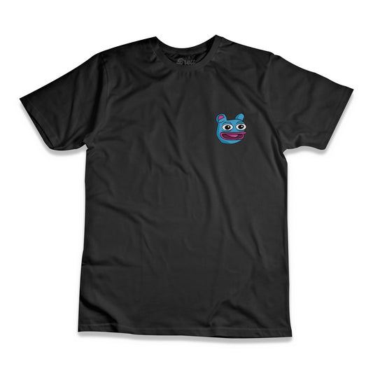 Brett Pocket Logo T-Shirt - Black